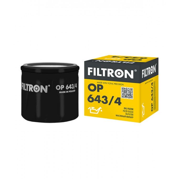 FİLTRON OP 643/4 YAĞ FİLİTRESİ DUSTER-MEGANE