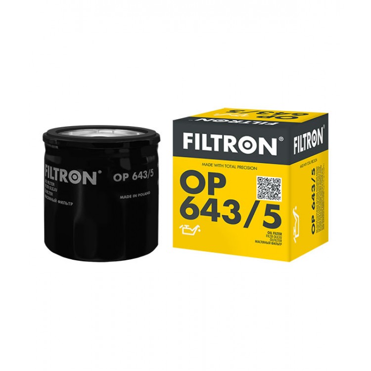 FİLTRON OP 643/5 YAĞ FİLİTRESİ CLİO-DOCKER